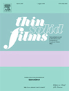 THIN SOLID FILMS封面